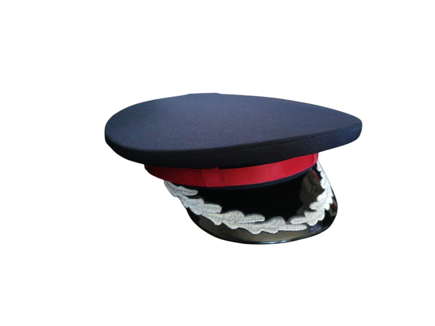 Kepi con Visera Bordada Charol